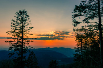 Fototapeta premium Abendrot