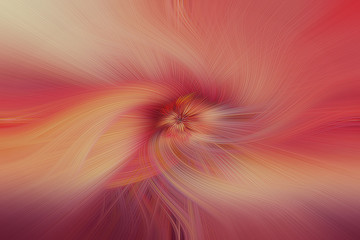 Abstract art made from sunset colors