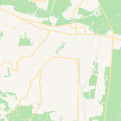 Zalaegerszeg, Hungary printable map