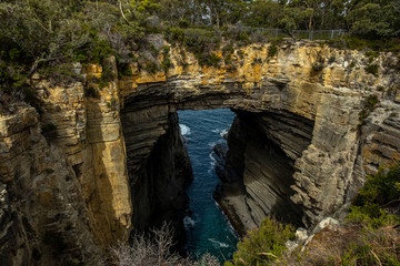Tasman Arch. Natural wonder. Tasmania. Australia