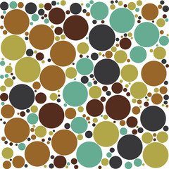 Abstract Colorful Dots Background Design
