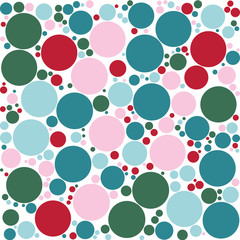 Abstract Colorful Dots Background Design