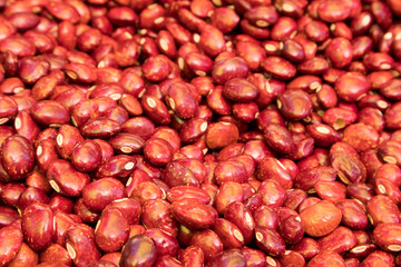 Red Beans for Sale at Market in Guatemala