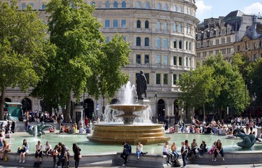 London, Trafalgar square