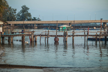 pier in the bay