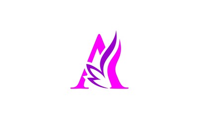 Fototapeta premium letter a