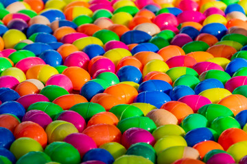 Colorful lucky egg ball for lucky draw game