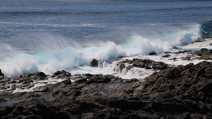 vagues de l'Atlantique