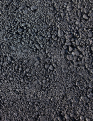 New asphalt road as background