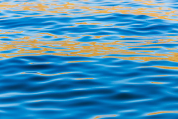 Surface on the pond as a background