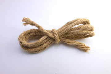 Bundle jute rope