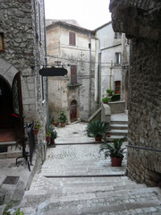 view of bassiano lazio italy