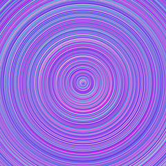 Gradient colorful concentric circle background design - abstract vector illustration