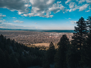 Blowing mind rocky mountain landscape