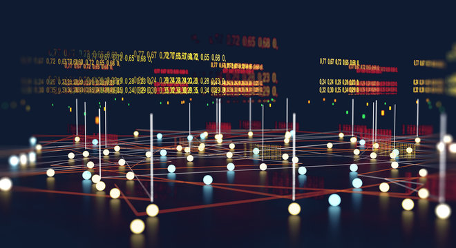 Fondo abstracto de big data y herramientas inform&aacute;ticas. Tecnolog&iacute;a y comunicaci&oacute;n para el an&aacute;lisis y la gesti&oacute;n de datos en Internet.