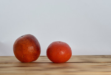 red orange and mandarin