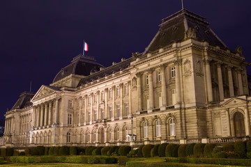 Naklejka premium Royal Palace of Brussels