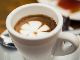 Thai coffee art