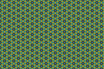 Illustration graphic ornament.  Multicolor artwork/background - Illustration