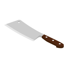Butcher meat knife