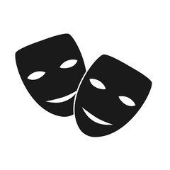 Theatre masks vector