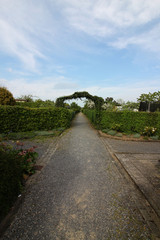 Der Weg zu Kleingärten in Osnabrück