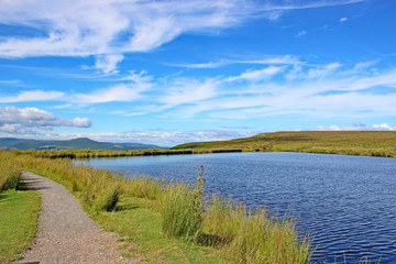 Pen-fford-Gogh Pond in Wales