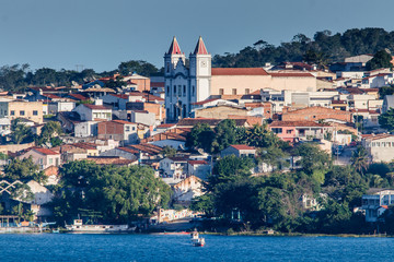 Church from Sao Francisco reaver Penedo Alagoas Brazil