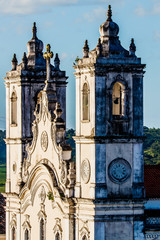 Church from Sao Francisco reaver Penedo Alagoas Brazil