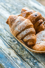 Croissants and bread