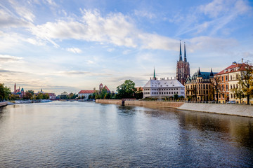 Obraz premium odra river