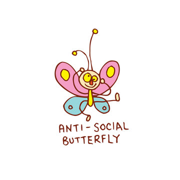 anti social butterfly