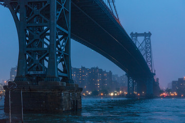 Fototapeta premium New york williamsburg bridge
