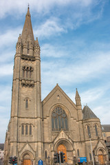 Fototapeta na wymiar Free Church of Scotland Inverness (Inbhir Nis) at Loch Ness Highlands Scotland