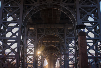 New york williamsburg bridge