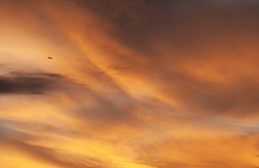 colorful evening sky