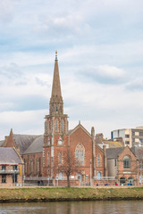 The Junction Church Inverness (Inbhir Nis) at Loch Ness Highlands Scotland