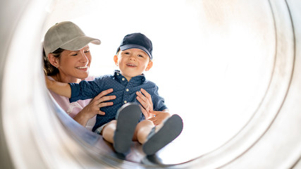 Very happy time before sliding in to the pipe. 