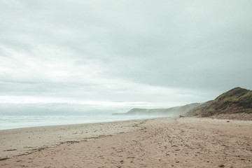 Oyambre beach in Cantabria, north of Spain