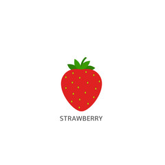 Strawberry icon Vector illustration