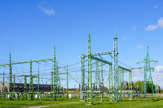 Electricity and power generation industry electric power transformation substation