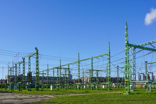 Electricity and power generation industry electric power transformation substation