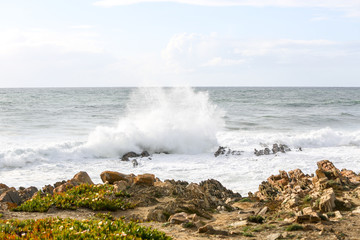 Almograve beach in Longueira
