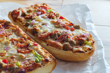 Supreme French Bread Pizza