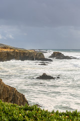 Fototapeta premium Almograve beach in Longueira