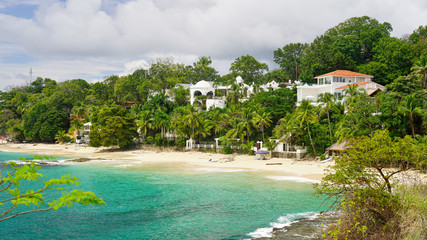 The sunny Contadora coast, archipelago Las Perlas, Panama