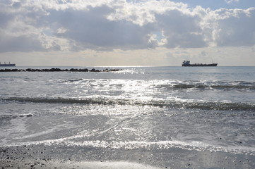 The beautiful natural sea landscape