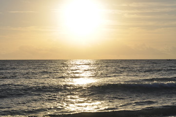 The beautiful natural sea landscape