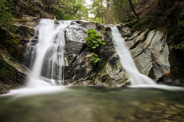 A waterfall in Northern California