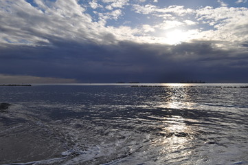 Fototapeta premium The beautiful natural sea landscape
